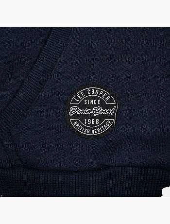 Lee Cooper - Sweat à capuche avec poche et pantalon de jogging