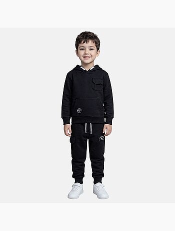 Lee Cooper - Sweat à capuche avec poche et pantalon de jogging
