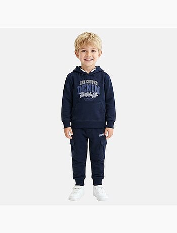 Lee Cooper - Sweat à capuche et pantalon de jogging avec imprimé
