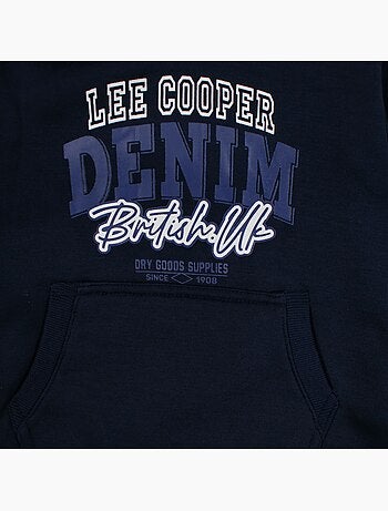Lee Cooper - Sweat à capuche et pantalon de jogging avec imprimé