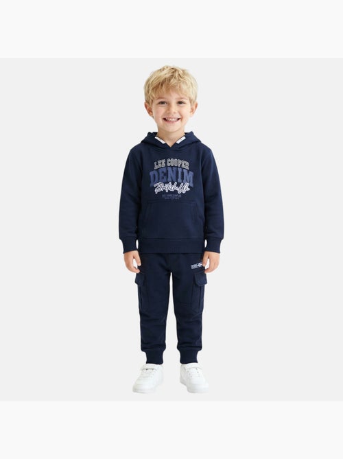 Lee Cooper - Sweat à capuche et pantalon de jogging avec imprimé - Kiabi Lee Cooper - Sweat à capuche et pantalon de jogging avec imprimé - Kiabi