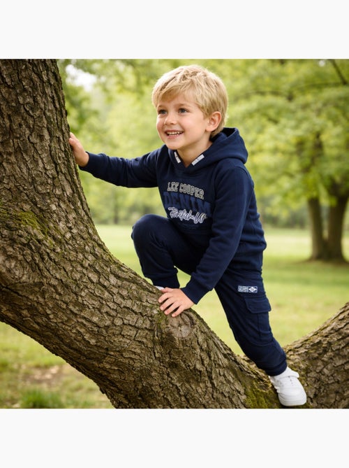 Lee Cooper - Sweat à capuche et pantalon de jogging avec imprimé - Kiabi Lee Cooper - Sweat à capuche et pantalon de jogging avec imprimé - Kiabi