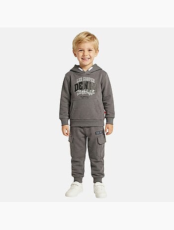 Lee Cooper - Sweat à capuche et pantalon de jogging avec imprimé