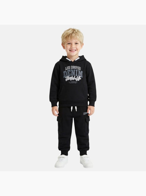 Lee Cooper - Sweat à capuche et pantalon de jogging avec imprimé - Kiabi