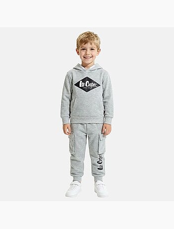 Lee Cooper - Sweat à capuche et pantalon de jogging avec poches