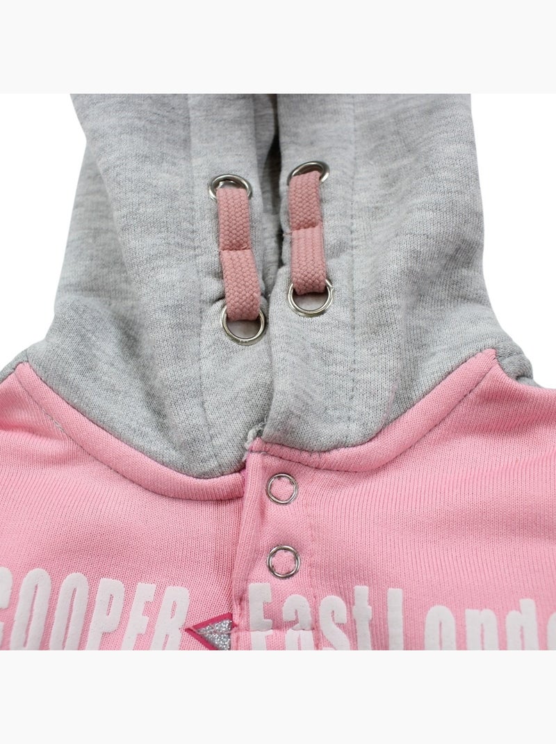 Lee Cooper - Sweat à capuche et pantalon de jogging Gris - Kiabi