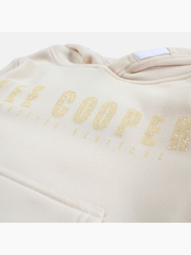 Lee Cooper - Sweat à capuche fille imprimé Blanc - Kiabi