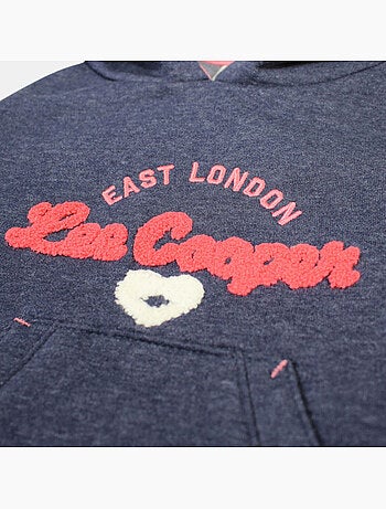 Lee Cooper - Sweat à capuche fille imprimé