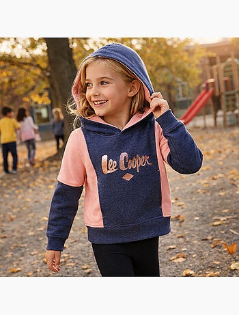Lee Cooper - Sweat à capuche fille imprimé