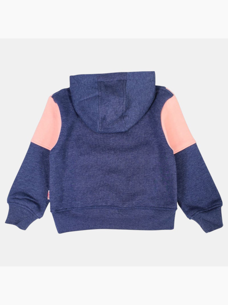 Lee Cooper - Sweat à capuche fille imprimé Bleu marine - Kiabi