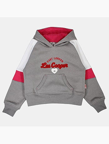 Lee Cooper - Sweat à capuche fille imprimé