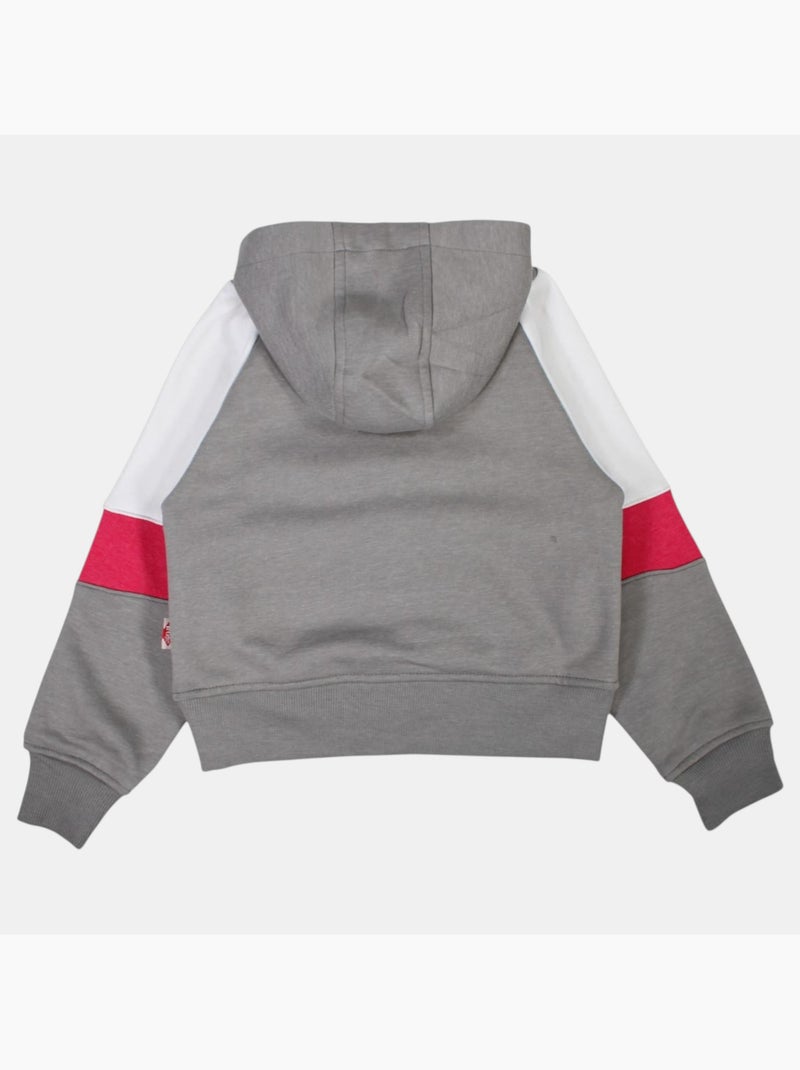 Lee Cooper - Sweat à capuche fille imprimé Gris - Kiabi