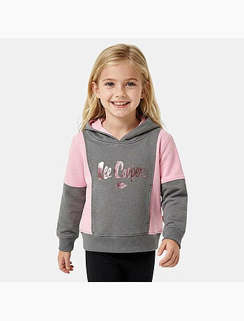 Lee Cooper - Sweat à capuche fille imprimé