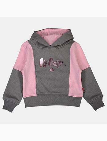 Lee Cooper - Sweat à capuche fille imprimé