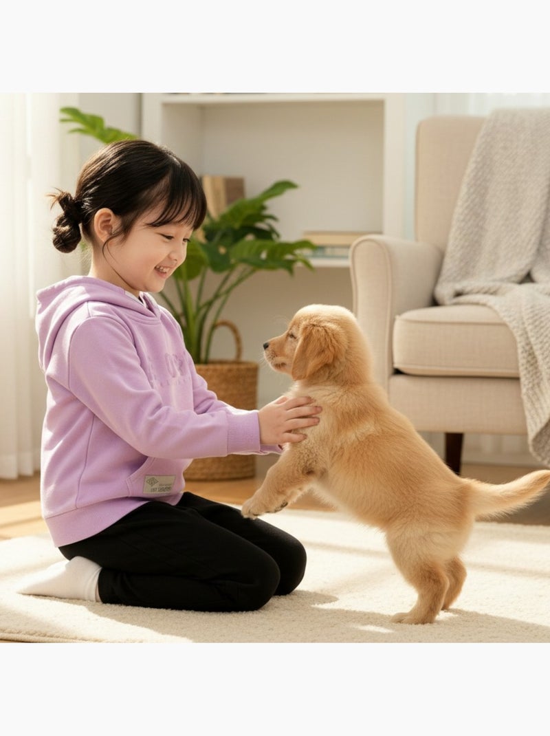 Lee Cooper - Sweat à capuche fille imprimé Mauve - Kiabi