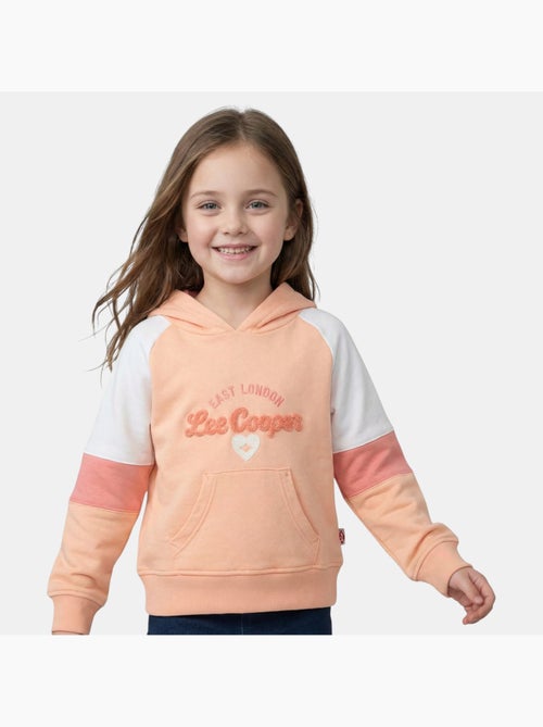 Lee Cooper - Sweat à capuche fille imprimé - Kiabi