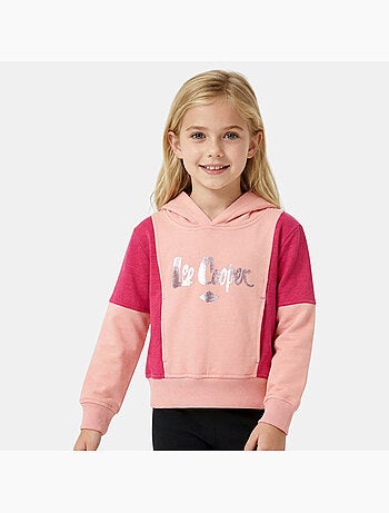 Lee Cooper - Sweat à capuche fille imprimé