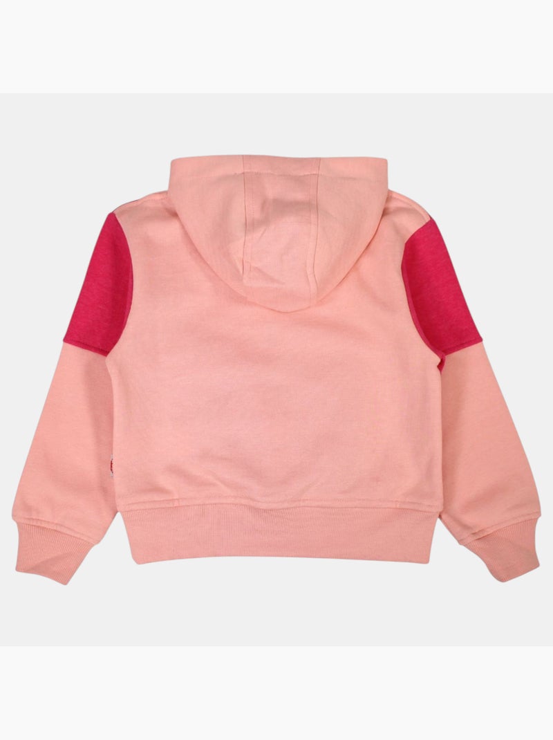 Lee Cooper - Sweat à capuche fille imprimé Rose - Kiabi