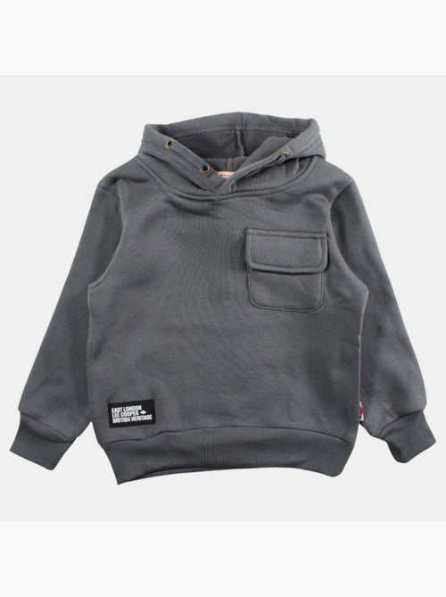 Lee Cooper - Sweat à capuche garçon imprimé - Kiabi
