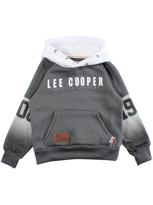 Lee Cooper - Sweat à capuche garçon imprimé - Kiabi
