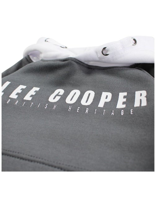 Lee Cooper - Sweat à capuche garçon imprimé - Kiabi
