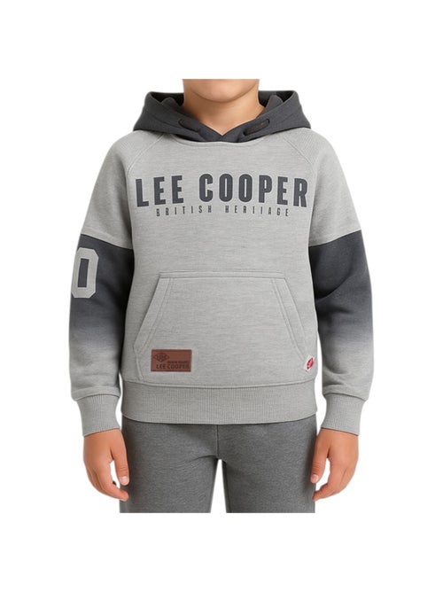 Lee Cooper - Sweat à capuche garçon imprimé - Kiabi