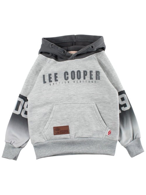 Lee Cooper - Sweat à capuche garçon imprimé - Kiabi