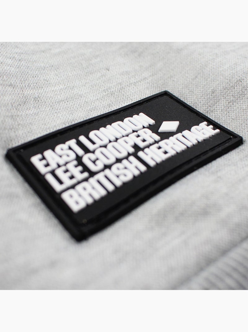 Lee Cooper - Sweat à capuche garçon imprimé Gris - Kiabi