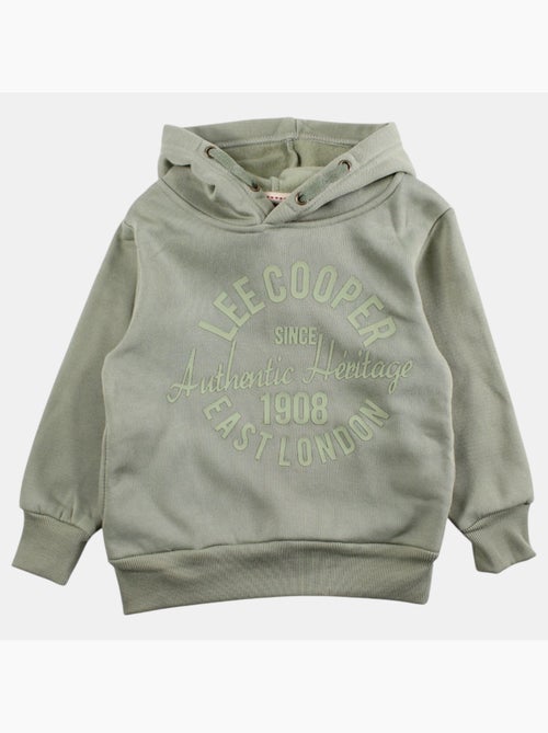 Lee Cooper - Sweat à capuche garçon imprimé - Kiabi