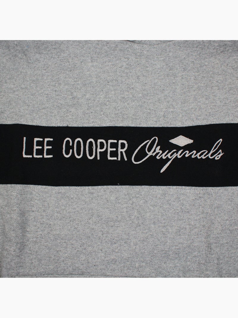 Lee cooper - sweat à capuche homme Gris - Kiabi