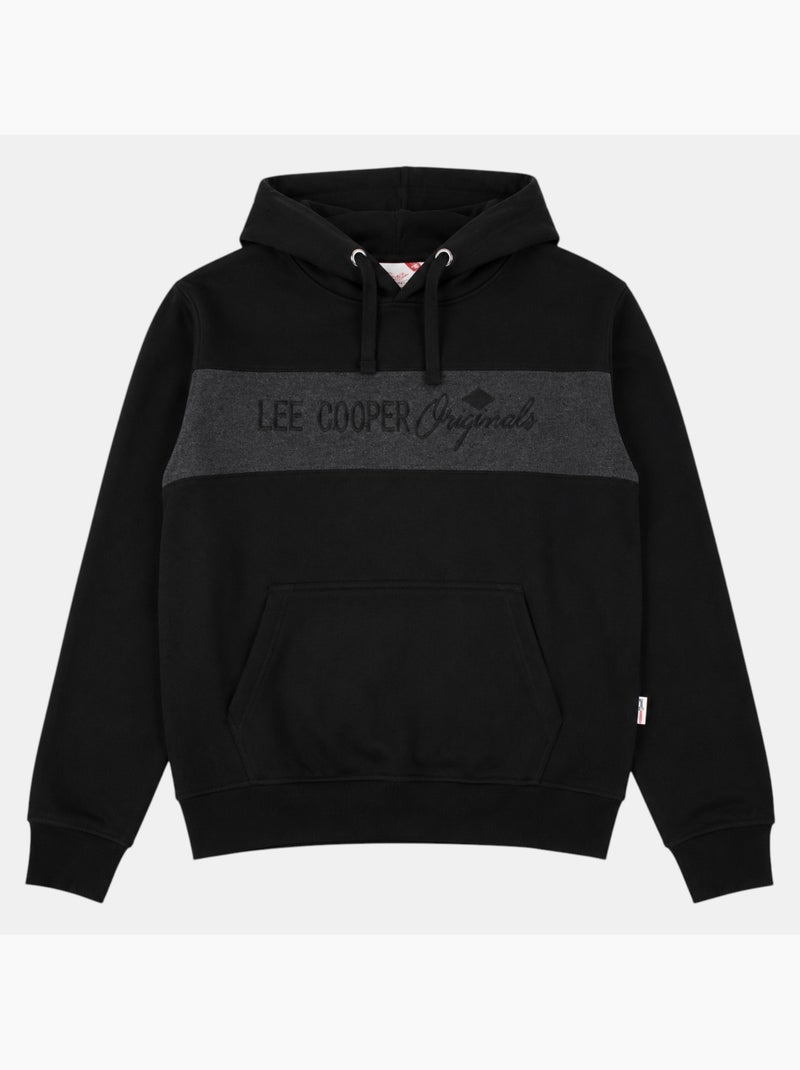 Lee cooper - sweat à capuche homme Noir - Kiabi