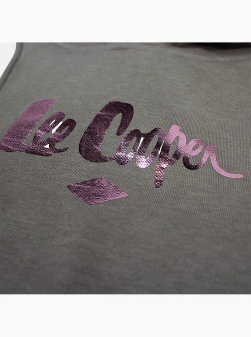 Lee cooper - sweat à capuche imprimé, coupe ample - Kiabi