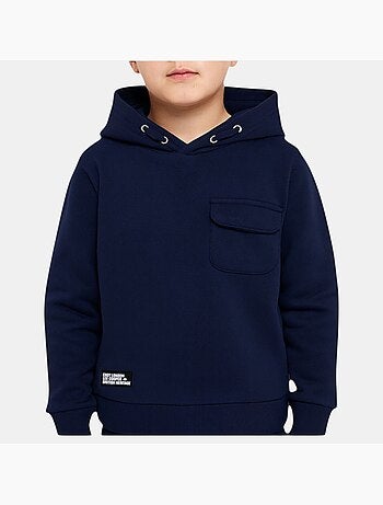 Lee cooper - sweat à capuche imprimé, manches longues