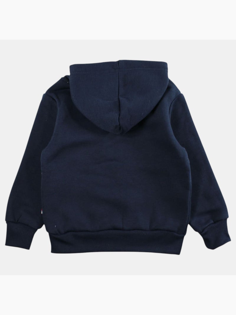 Lee cooper - sweat à capuche imprimé, manches longues Bleu marine - Kiabi