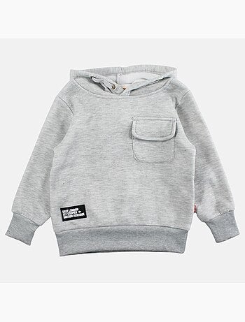 Lee cooper - sweat à capuche imprimé, manches longues