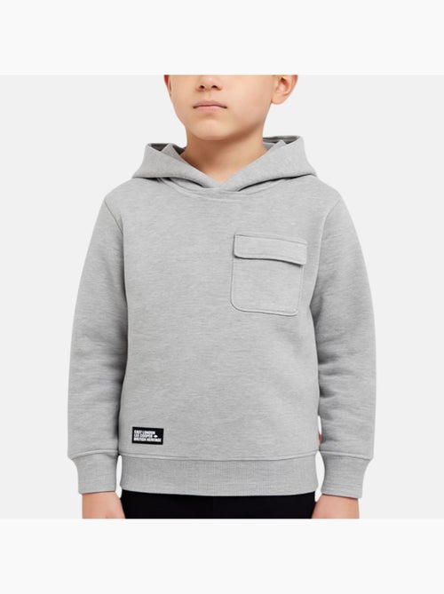 Lee cooper - sweat à capuche imprimé, manches longues - Kiabi