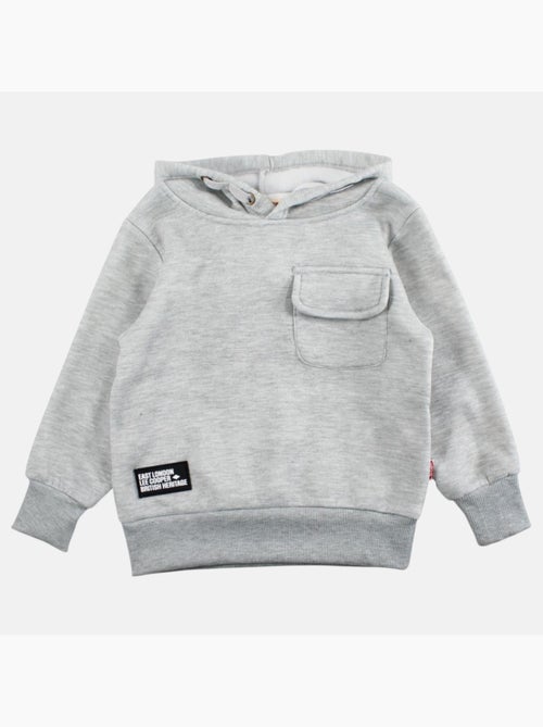Lee cooper - sweat à capuche imprimé, manches longues - Kiabi