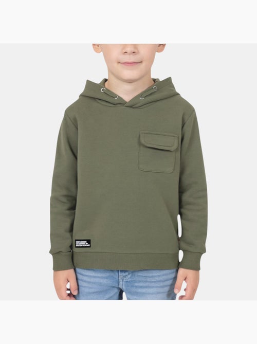 Lee cooper - sweat à capuche imprimé, manches longues - Kiabi