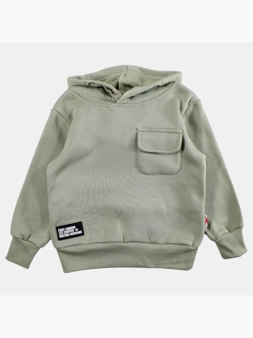 Lee cooper - sweat à capuche imprimé, manches longues - Kiabi