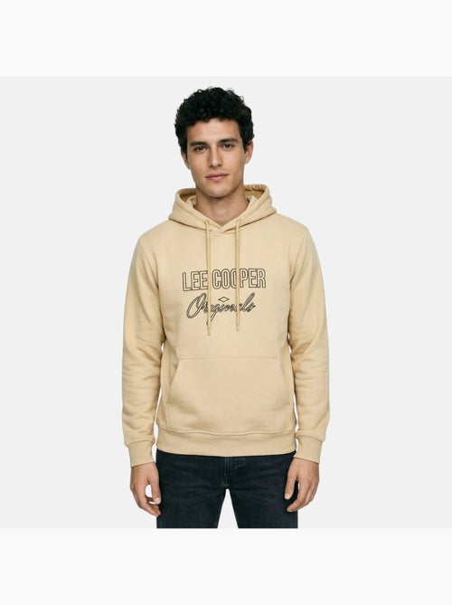 Lee cooper - sweat à capuche imprimé, manches longues, poche kangourou et finitions bord-côte - Kiabi Lee cooper - sweat à capuche imprimé, manches longues, poche kangourou et finitions bord-côte - Kiabi