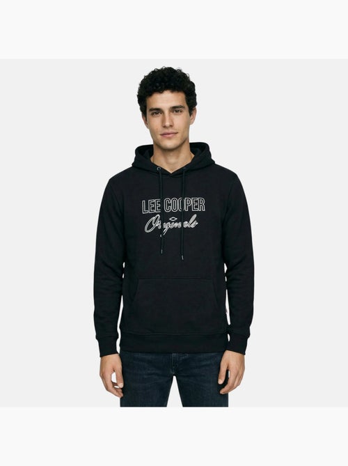 Lee cooper - sweat à capuche imprimé, manches longues, poche kangourou et finitions bord-côte - Kiabi Lee cooper - sweat à capuche imprimé, manches longues, poche kangourou et finitions bord-côte - Kiabi