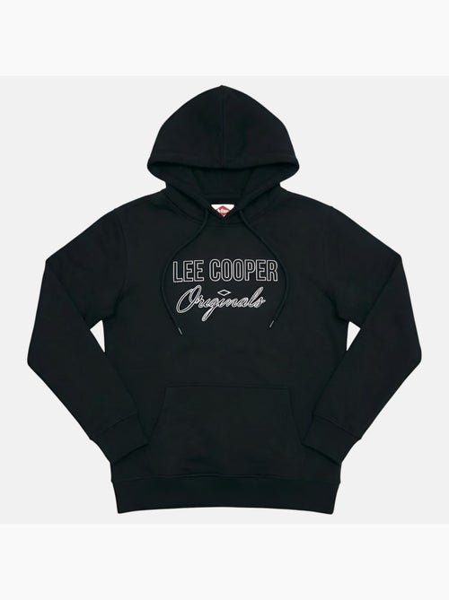 Lee cooper - sweat à capuche imprimé, manches longues, poche kangourou et finitions bord-côte - Kiabi Lee cooper - sweat à capuche imprimé, manches longues, poche kangourou et finitions bord-côte - Kiabi