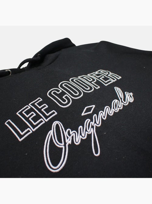 Lee cooper - sweat à capuche imprimé, manches longues, poche kangourou et finitions bord-côte - Kiabi Lee cooper - sweat à capuche imprimé, manches longues, poche kangourou et finitions bord-côte - Kiabi