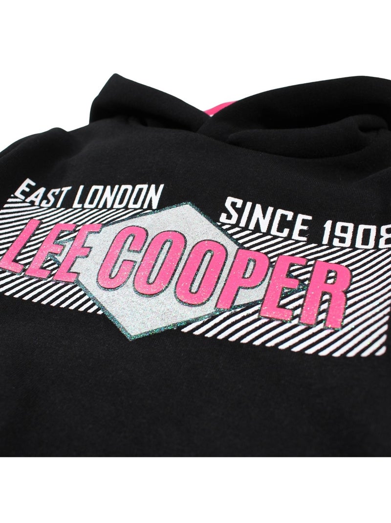 Lee Cooper - Sweat capuche Lee Cooper Noir - Kiabi