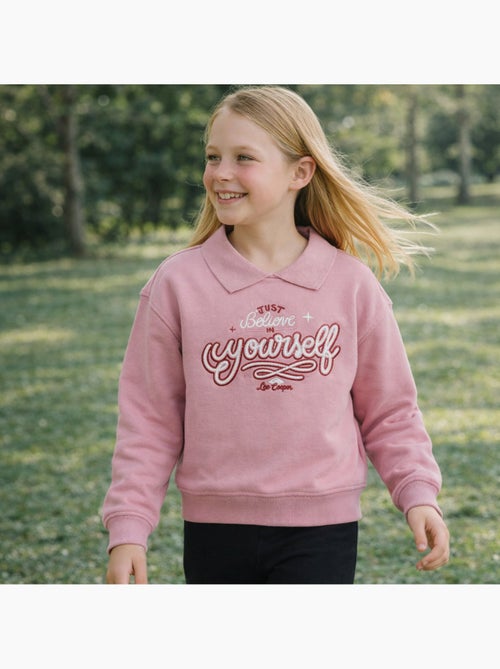 Lee cooper - sweat col rond imprimé, coupe décontractée, manches longues et détails brodés - Kiabi Lee cooper - sweat col rond imprimé, coupe décontractée, manches longues et détails brodés - Kiabi