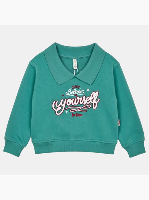 Lee cooper - sweat col rond imprimé, coupe décontractée, manches longues et détails brodés - Kiabi Lee cooper - sweat col rond imprimé, coupe décontractée, manches longues et détails brodés - Kiabi
