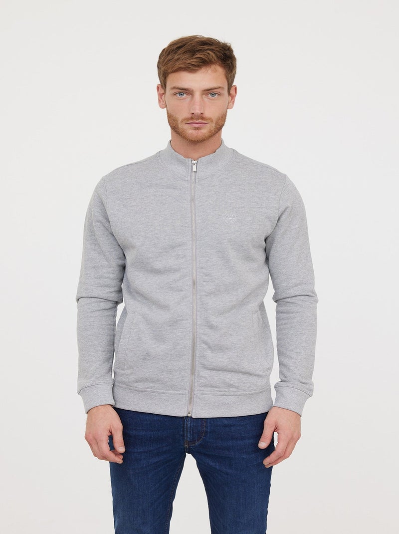 Lee Cooper - Sweat Emoli Gris chine Bleu outremer - Kiabi