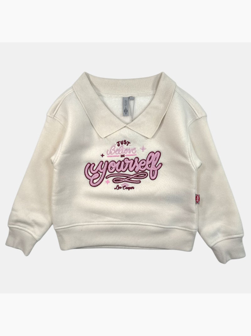 Lee Cooper - Sweat fille Blanc - Kiabi