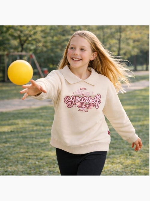 Lee Cooper - Sweat fille imprimé - Kiabi