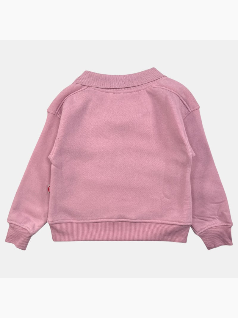 Lee Cooper - Sweat fille imprimé Rose - Kiabi